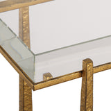 Accent Table Midas Thick Crystal Accent Table 