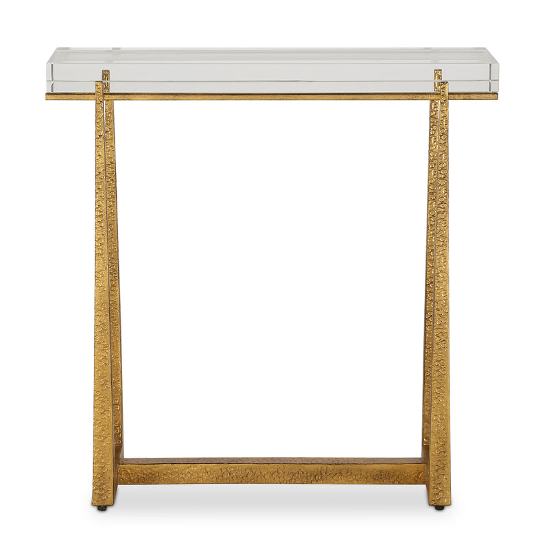 Accent Table Midas Thick Crystal Accent Table 