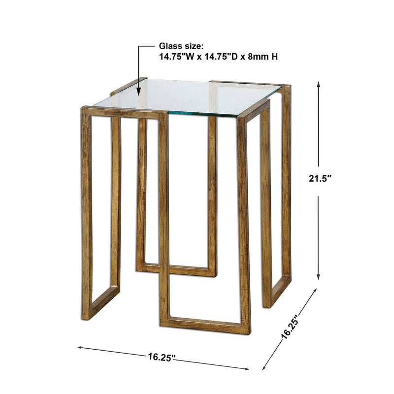 Accent Table Mirrin Accent Table 