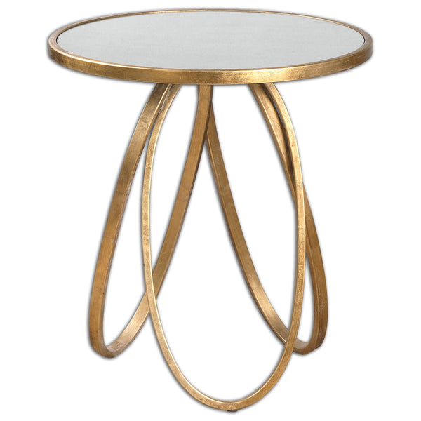 Accent Table Montrez Gold Side Table 