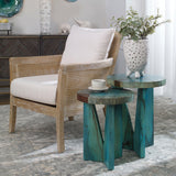 Accent Table Nadette Blue Nesting Tables, S/2 