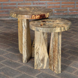 Accent Table Nadette Natural Nesting Tables, S/2 