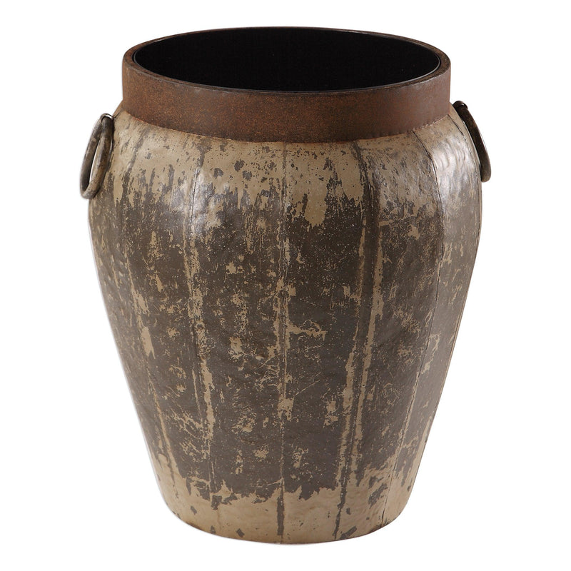 Accent Table Neith Metal Drum Accent Table 
