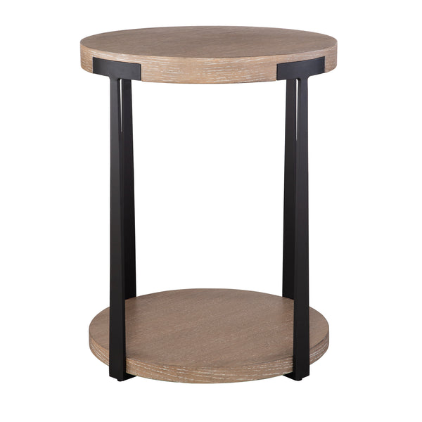 Accent Table Palisade Natural Round Side Table 