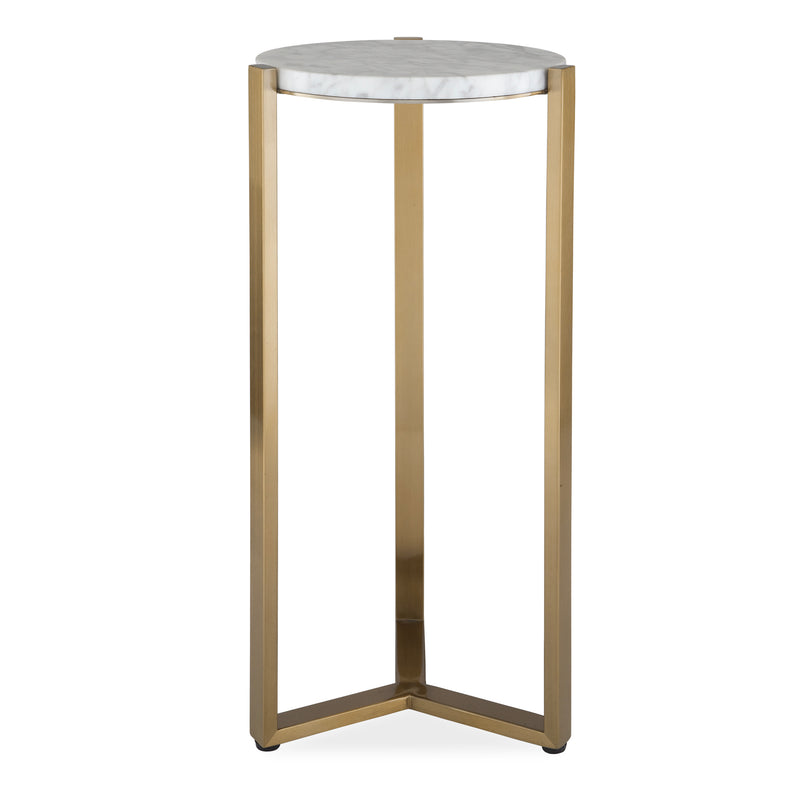 Accent Table Pietra Carrara Marble Drink Table 