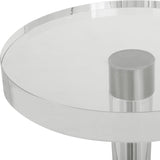 Accent Table Pria Crystal Drink Table 
