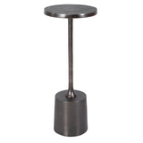 Accent Table Sanaga Drink Table Nickel 