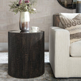 Accent Table Sequoia Mirrored Drum Table 