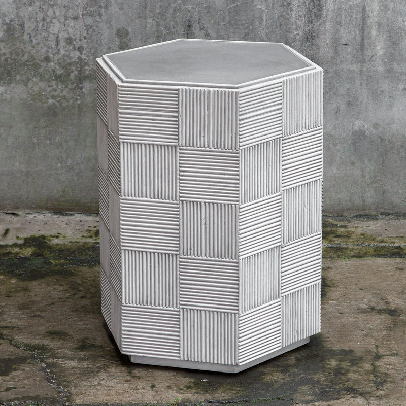 Accent Table Silo Hexagonal Accent Table 