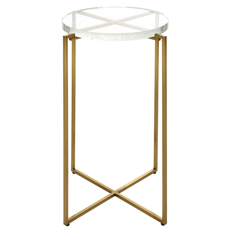 Accent Table Star-crossed Glass Accent Table 