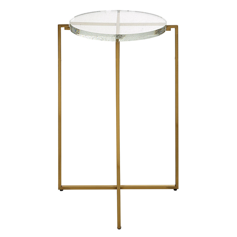 Accent Table Star-crossed Glass Accent Table 