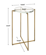 Accent Table Star-crossed Glass Accent Table 