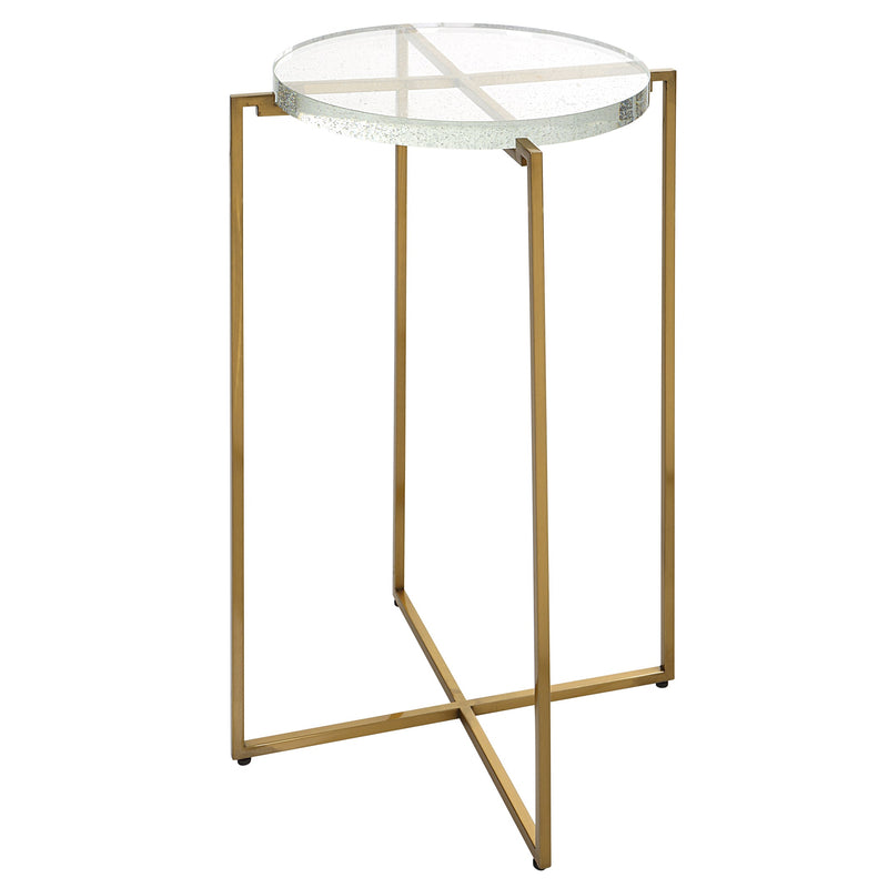 Accent Table Star-crossed Glass Accent Table 