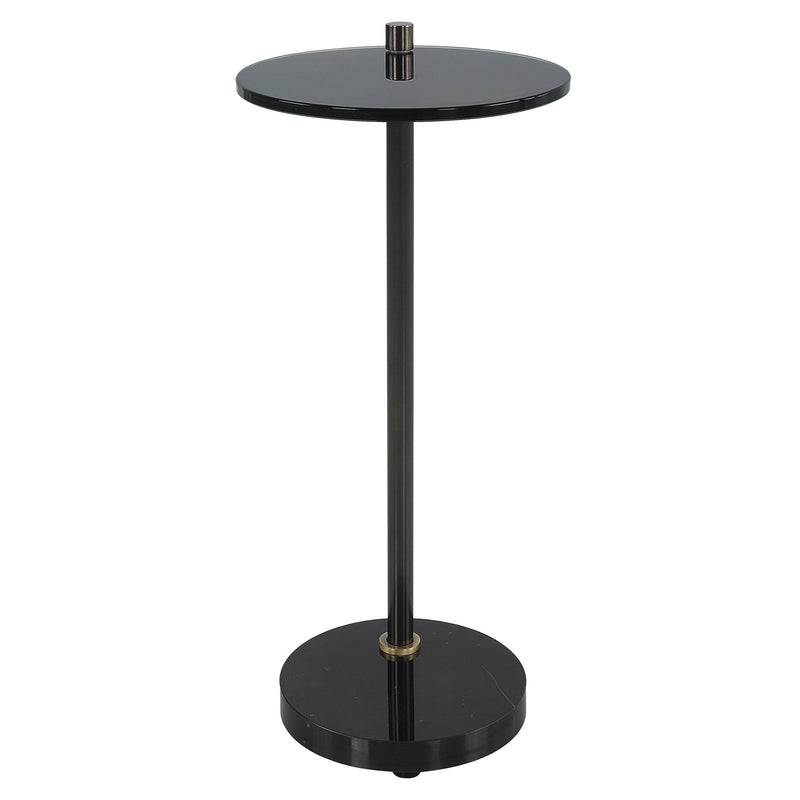 Accent Table Steward Round Drink Table 