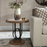 Accent Table Sydney Light Oak Side Table 