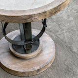 Accent Table Sydney Light Oak Side Table 