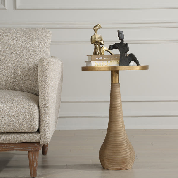Accent Table Terra Brass Accent Table 