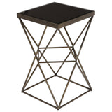 Accent Table Uberto Caged Frame Accent Table 