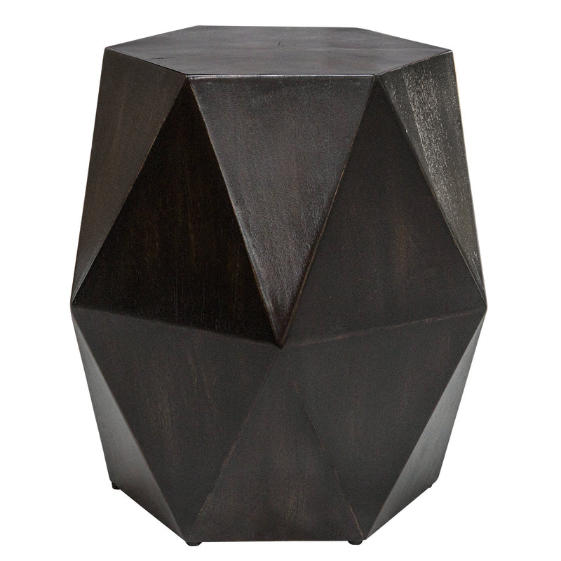 Accent Table Volker Black Geometric Accent Table 