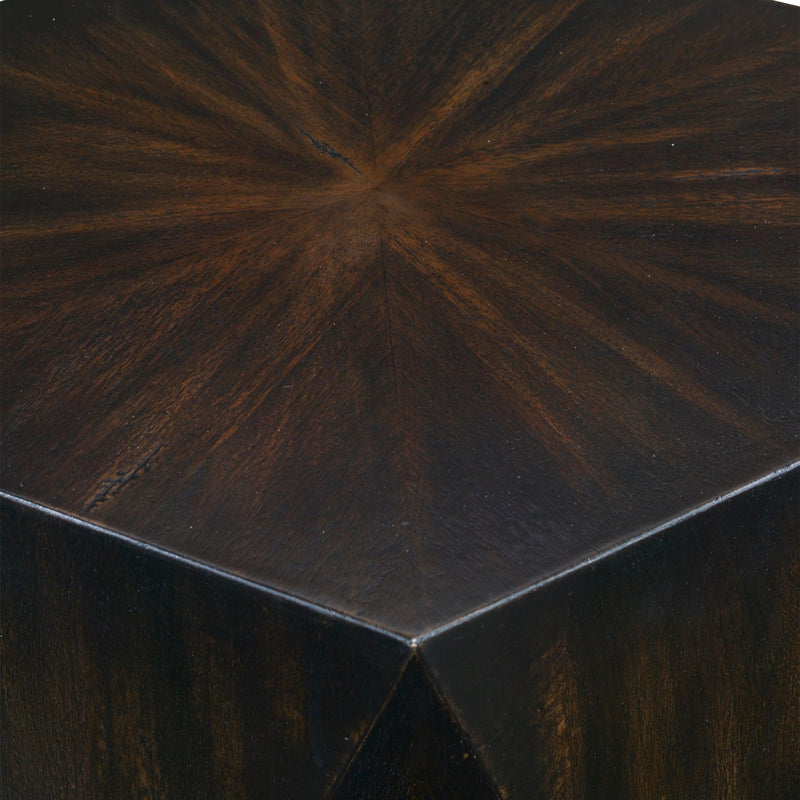 Accent Table Volker Black Wooden Side Table 