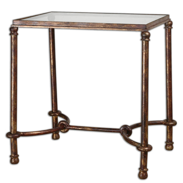 Accent Table Warring Iron End Table 