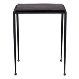 Accent Table Wavelet Iron Side Table 