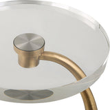 Accent Table Waveney Brass Drink Table 