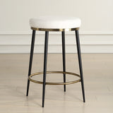 Bar & Counter Stools Ensemble Cream Counter Stool 