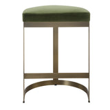 Bar & Counter Stools Ivanna Brass Moss Counter Stool 
