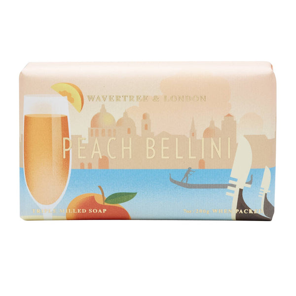 Bath & Body Wavertree & London Peach Bellini Luxuryl Soap Bars 