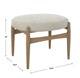 Benches, Ottomans & Stools Acrobat Off-White Small Bench 