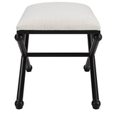 Benches, Ottomans & Stools Andrews White Small Bench 
