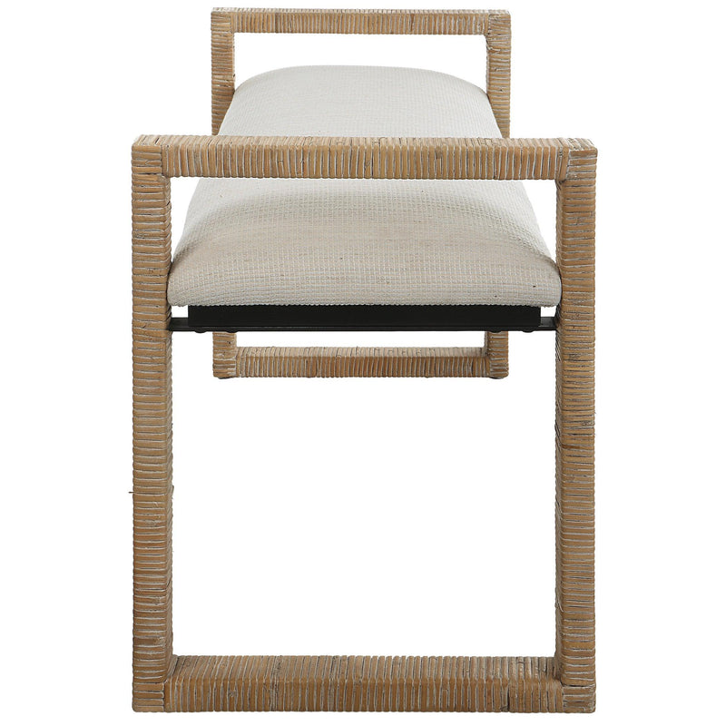 Benches, Ottomans & Stools Areca Coastal Rattan Bench 