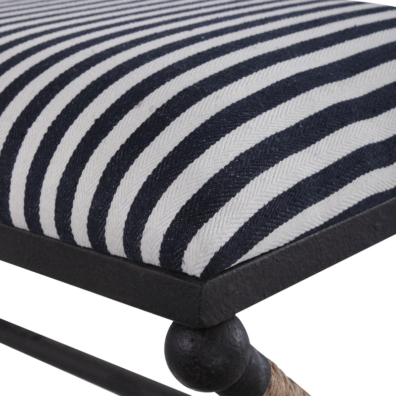 Benches, Ottomans & Stools Braddock Striped Bench 