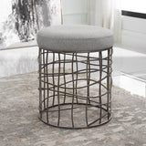 Benches, Ottomans & Stools Carnival Iron Round Accent Stool 