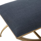 Benches, Ottomans & Stools Crossing Small Navy Bench 