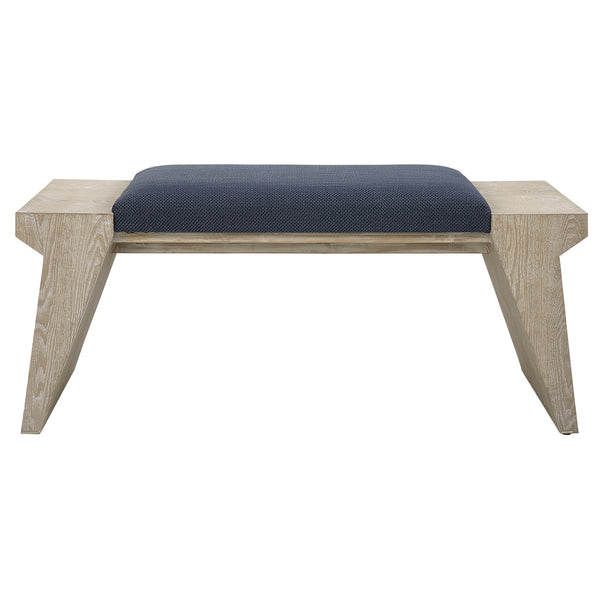 Benches, Ottomans & Stools Davenport Modern Coastal Bench 