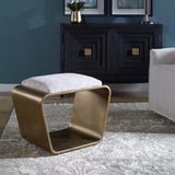 Benches, Ottomans & Stools Hoop Small Gold Bench 