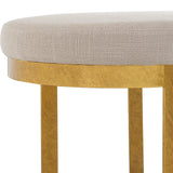 Benches, Ottomans & Stools Infinity Gold Accent Stool 