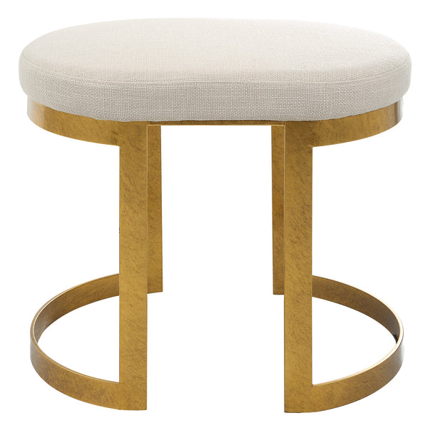Benches, Ottomans & Stools Infinity Gold Accent Stool 
