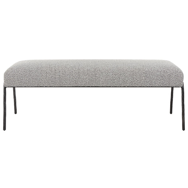 Benches, Ottomans & Stools Jacobsen Modern Gray Bench 