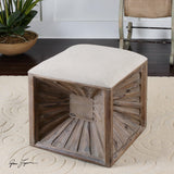 Benches, Ottomans & Stools Jia Wooden Ottoman 