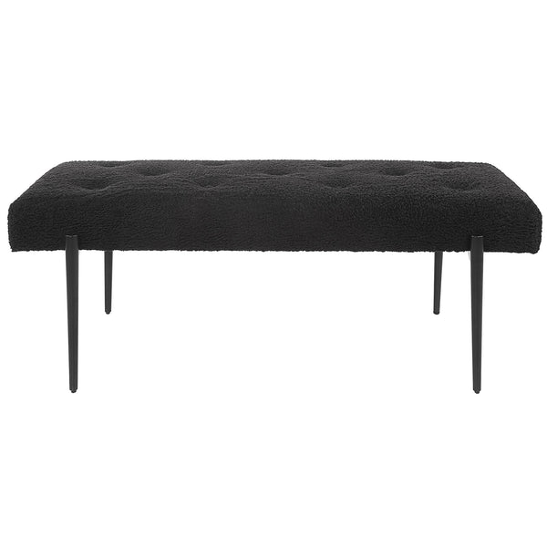 Benches, Ottomans & Stools Olivier Modern Black Bench 