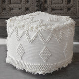 Benches, Ottomans & Stools Uriah Ivory Pouf 