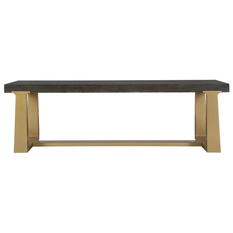 Benches, Ottomans & Stools Voyage Brass And Wood Bench 