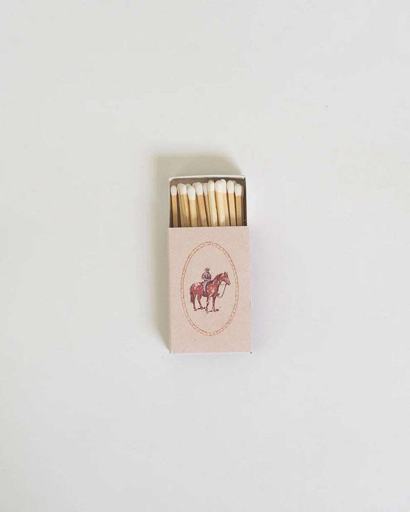 WESTERN COWBOY MATCHBOX