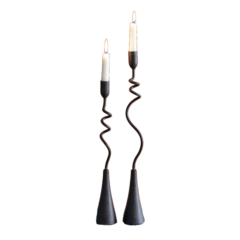 Candle Holders Wiggle Taper Candle Holder Set 