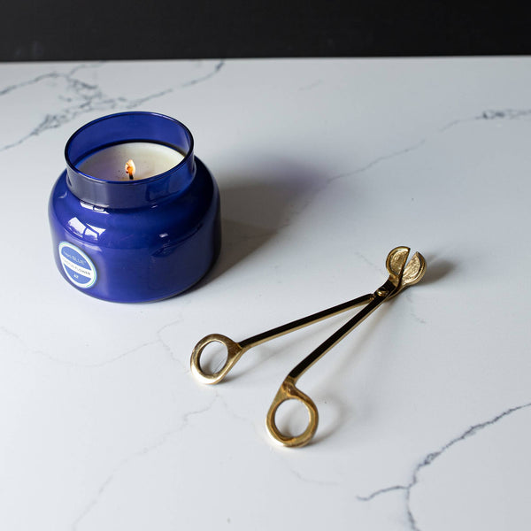 Candles & Matches Wick Trimmer Brass 