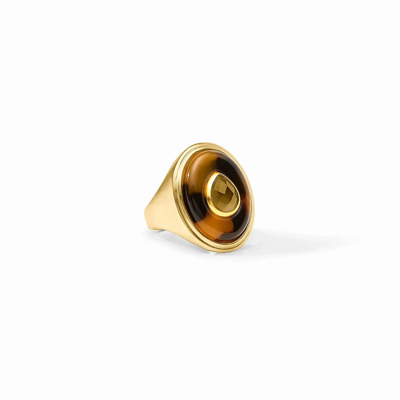 Lifestyle Carnaby Statement Ring // Tortoise 