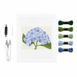 Lifestyle Blue Hydrangea 6x4 Needlepoint Kit 